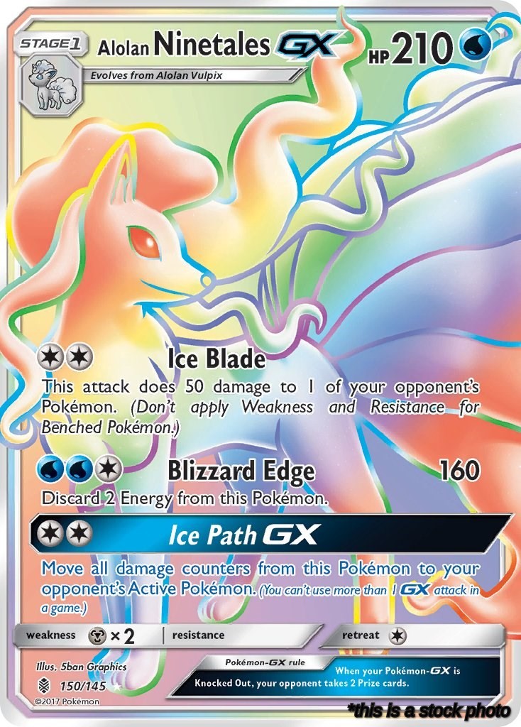 Alolan Ninetales GX (Secret)