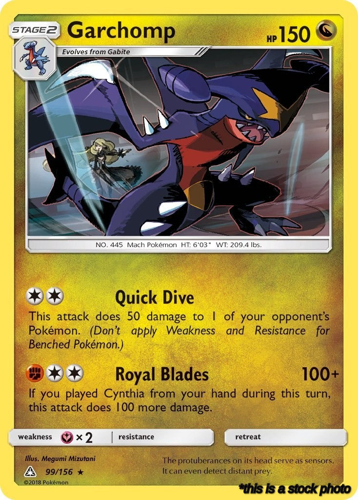 99/156 Garchomp Rare Reverse Holofoil