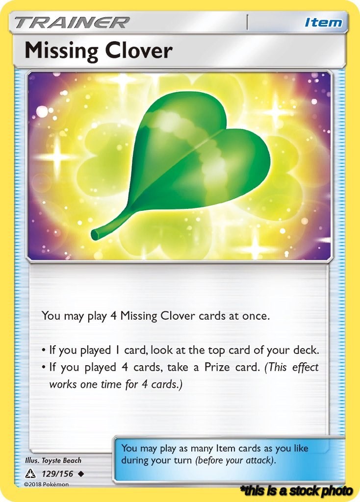 129/156 Missing Clover Uncommon Normal