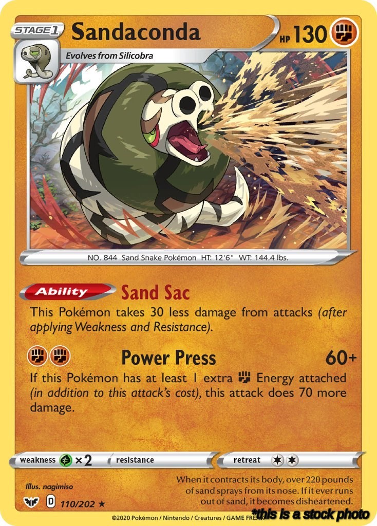 110/202 Sandaconda (110) Holo Rare Holofoil