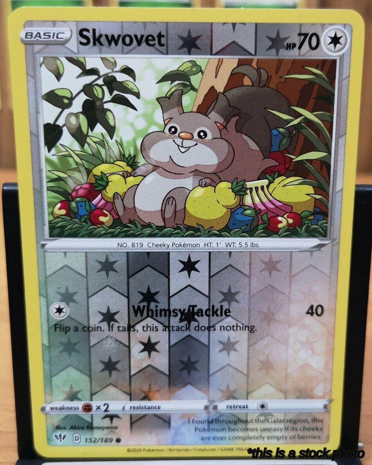 152/189 Skwovet Common Reverse Holofoil