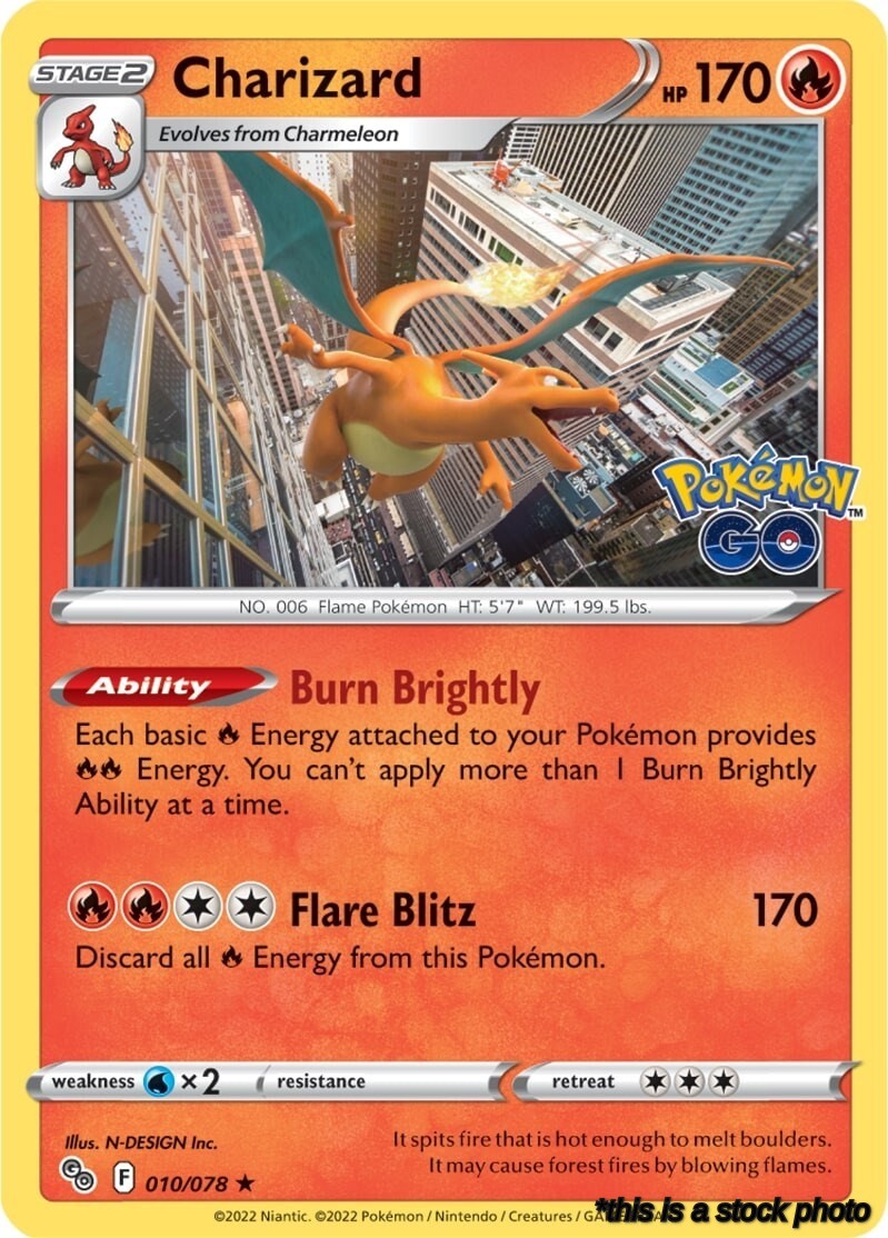 010/078 Charizard Holo Rare Reverse Holofoil