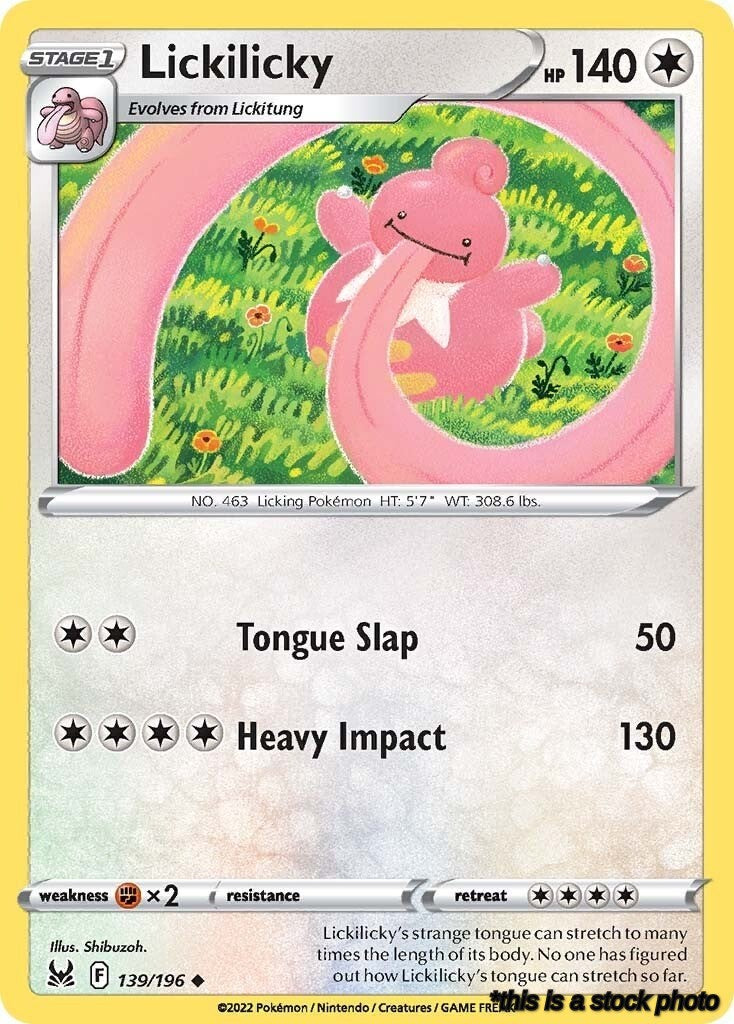 139/196 Lickilicky Uncommon Normal