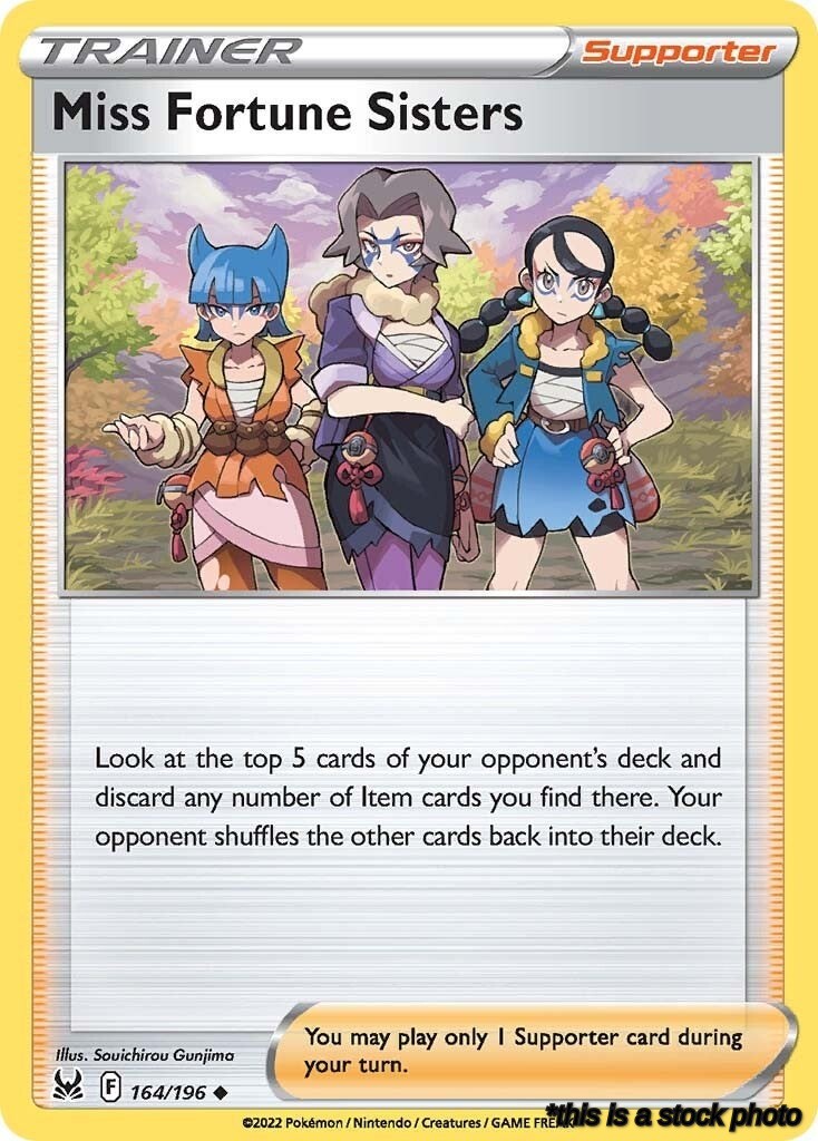 164/196 Miss Fortune Sisters Uncommon Reverse Holofoil
