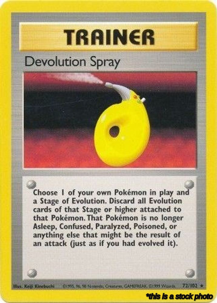 Devolution Spray