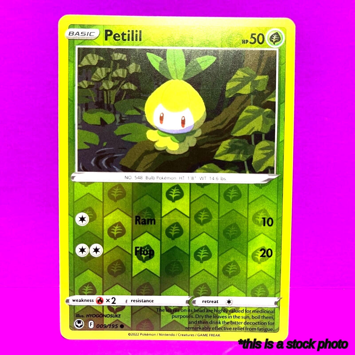 009/195 Petilil Common Reverse Holofoil