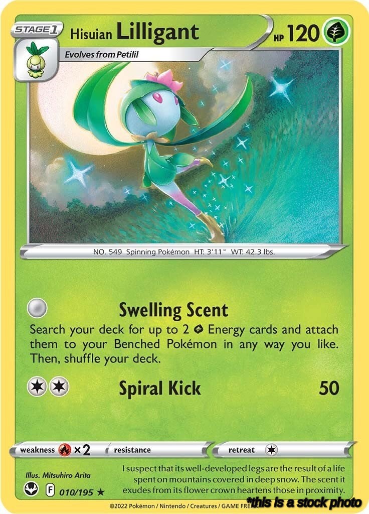 010/195 Hisuian Lilligant Rare Normal