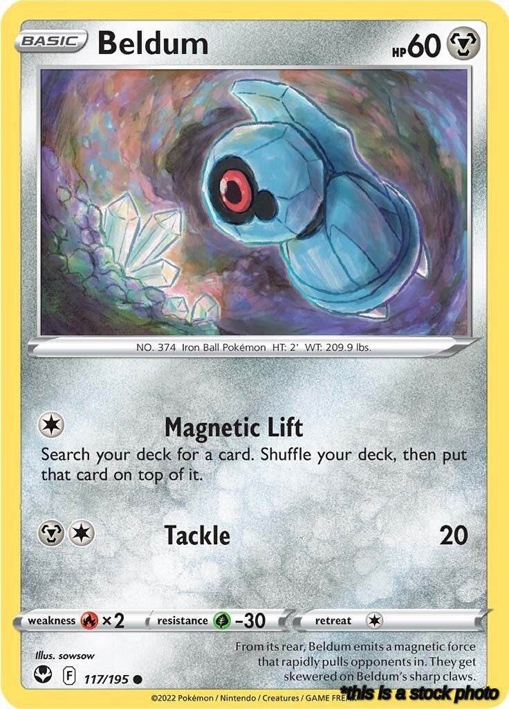 117/195 Beldum Common Normal