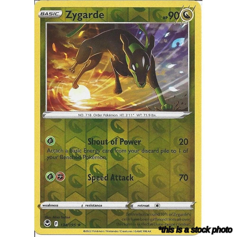 134/195 Zygarde Rare Reverse Holofoil