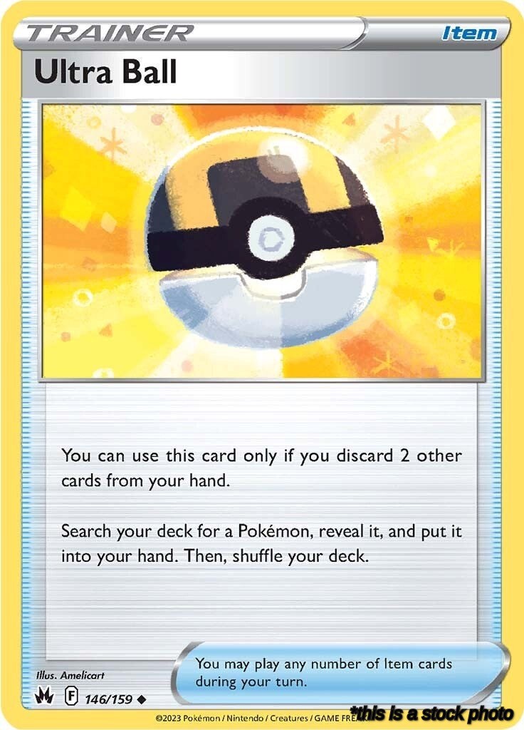 146/159 Ultra Ball Uncommon Reverse Holofoil