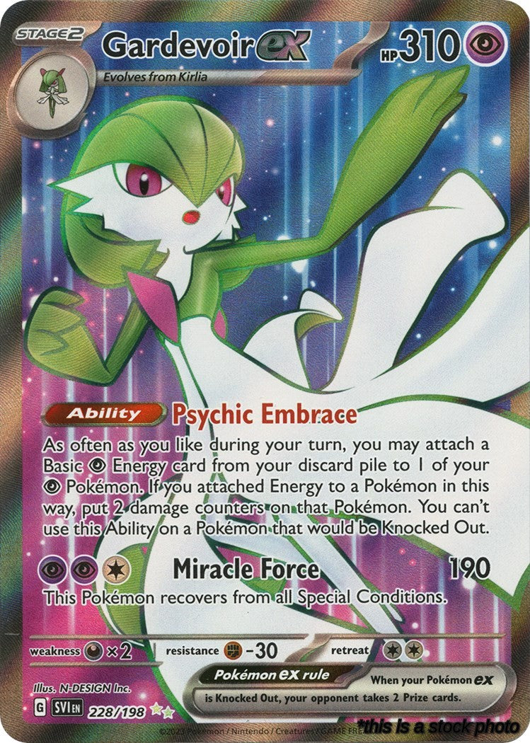 228/198 Gardevoir ex Ultra Rare Holofoil