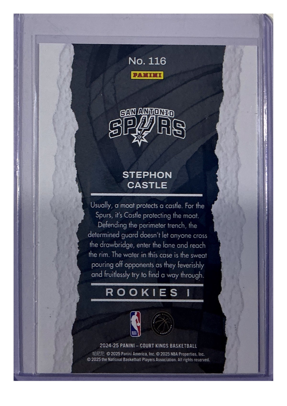 2024-25 Panini Court Kings #116 Stephon Castle