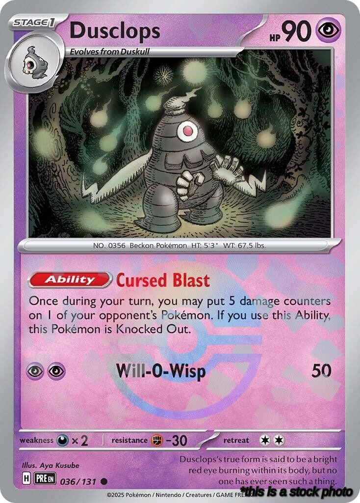 Dusclops (Poke Ball Pattern)