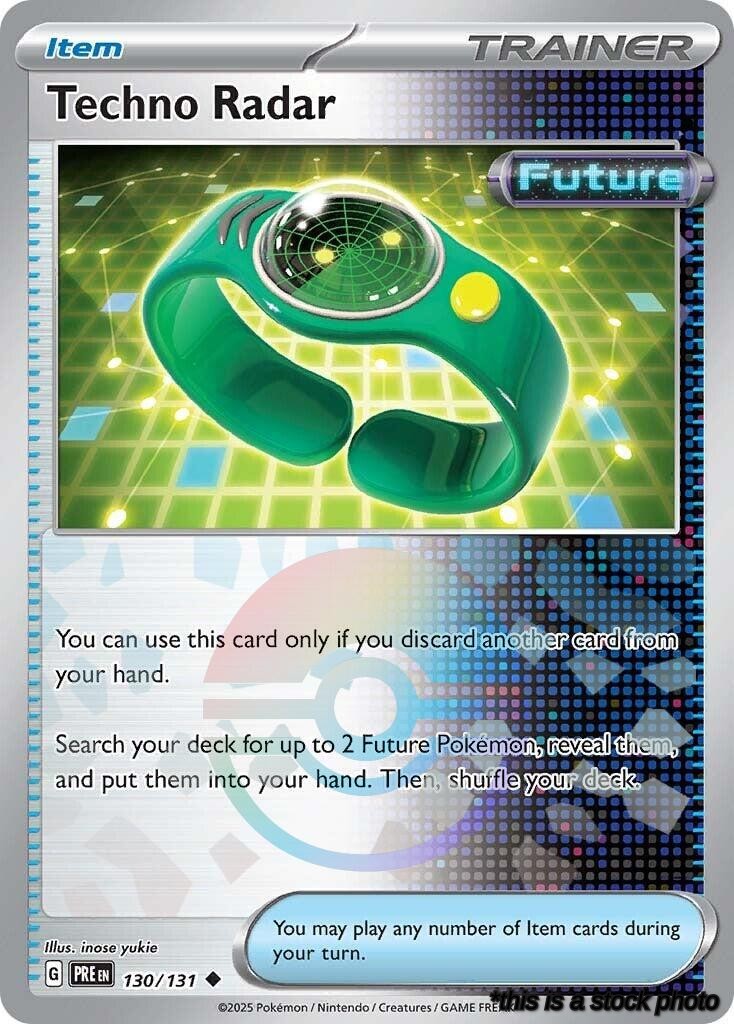 Techno Radar (Poke Ball Pattern)