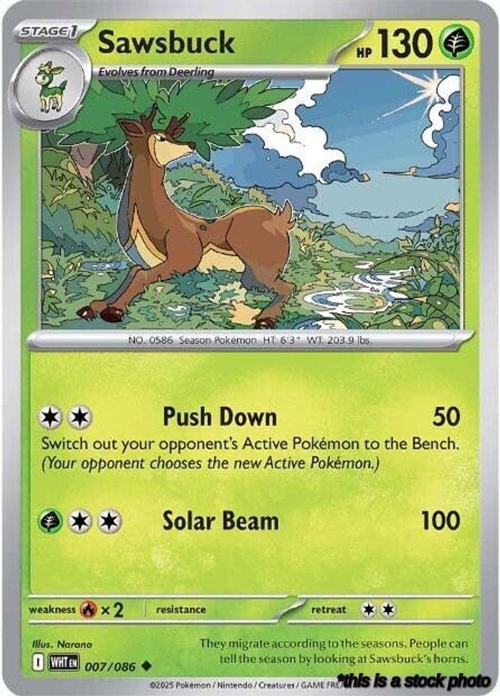 Sawsbuck