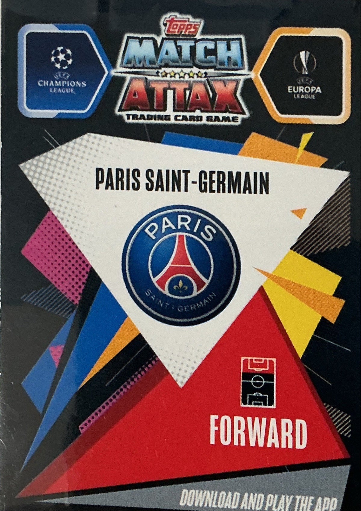 2020-21 Topps Match Attax UEFA #HT5 Kylian Mbappé Hat-Trick Hero