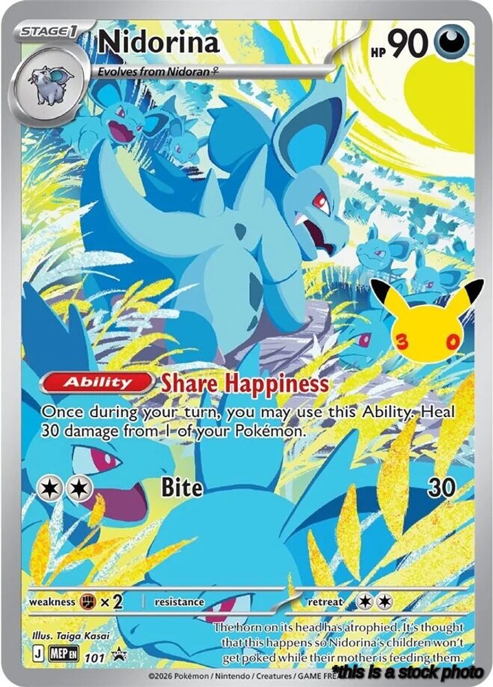 Nidorina - 101 (30th Celebration)