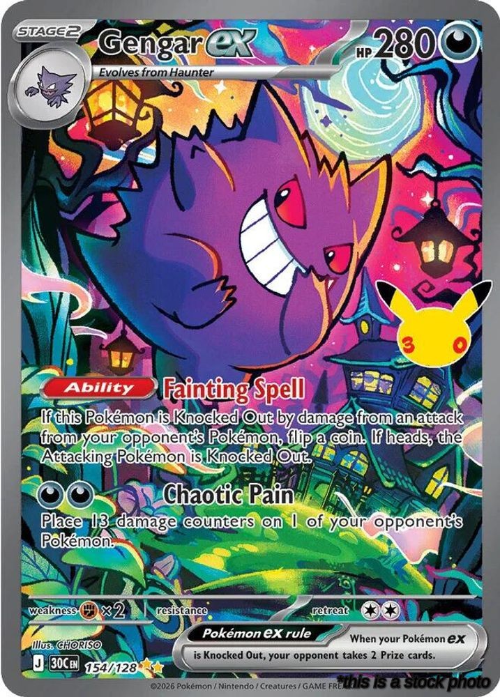 Gengar ex - 154/128