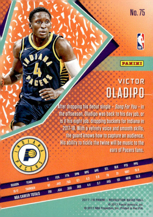 Panini Revolution #75 Victor Oladipo