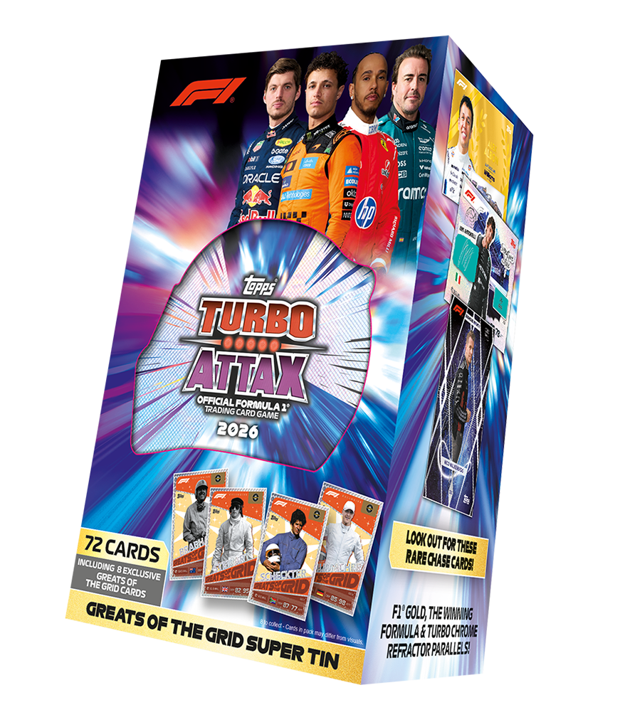 2026 Topps F1 Turbo Attax Super Tin - Greats of the Grid