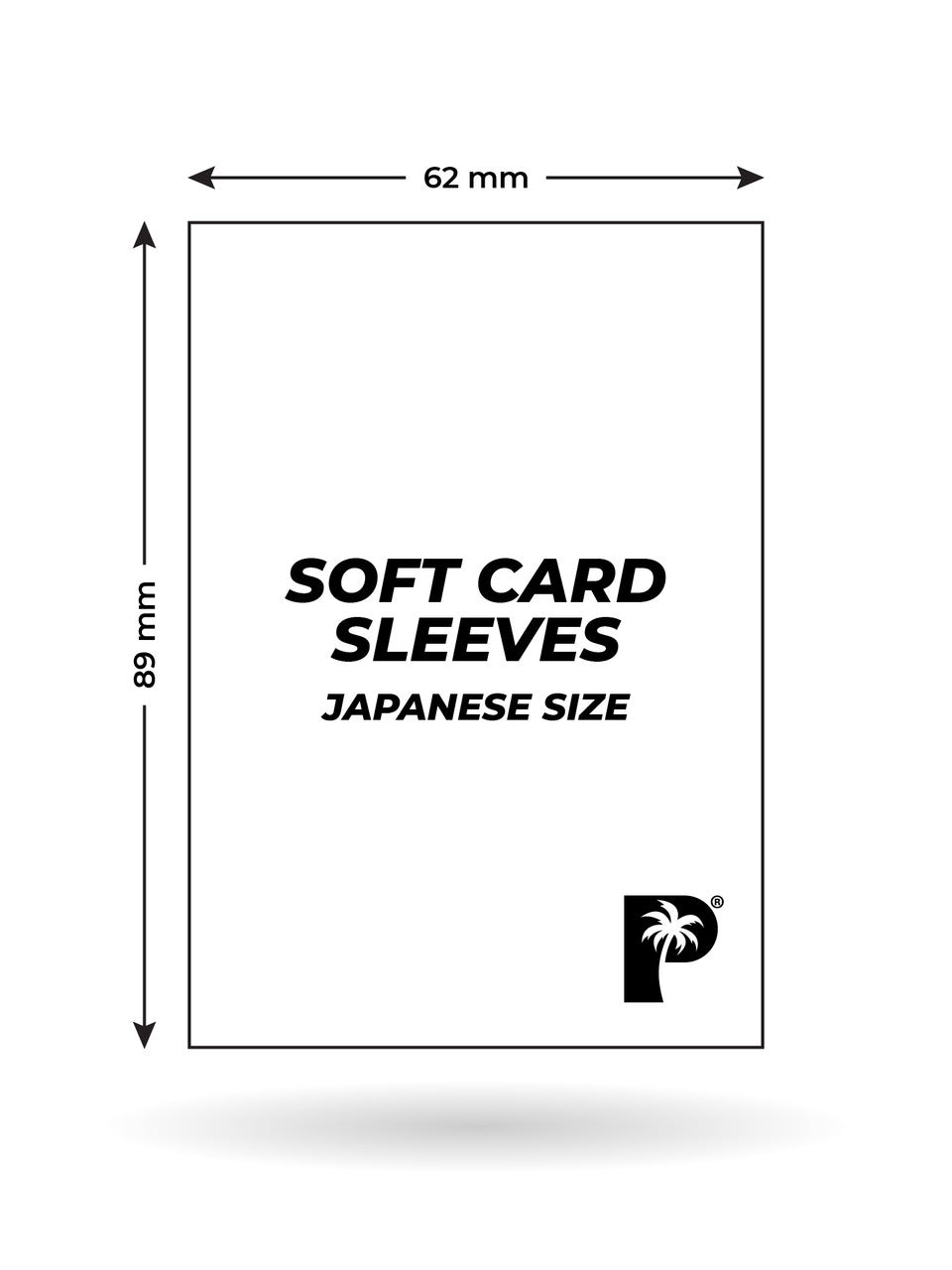 Palms Off Gaming | Soft Card Sleeves - Japanese Mini Size - 100pc
