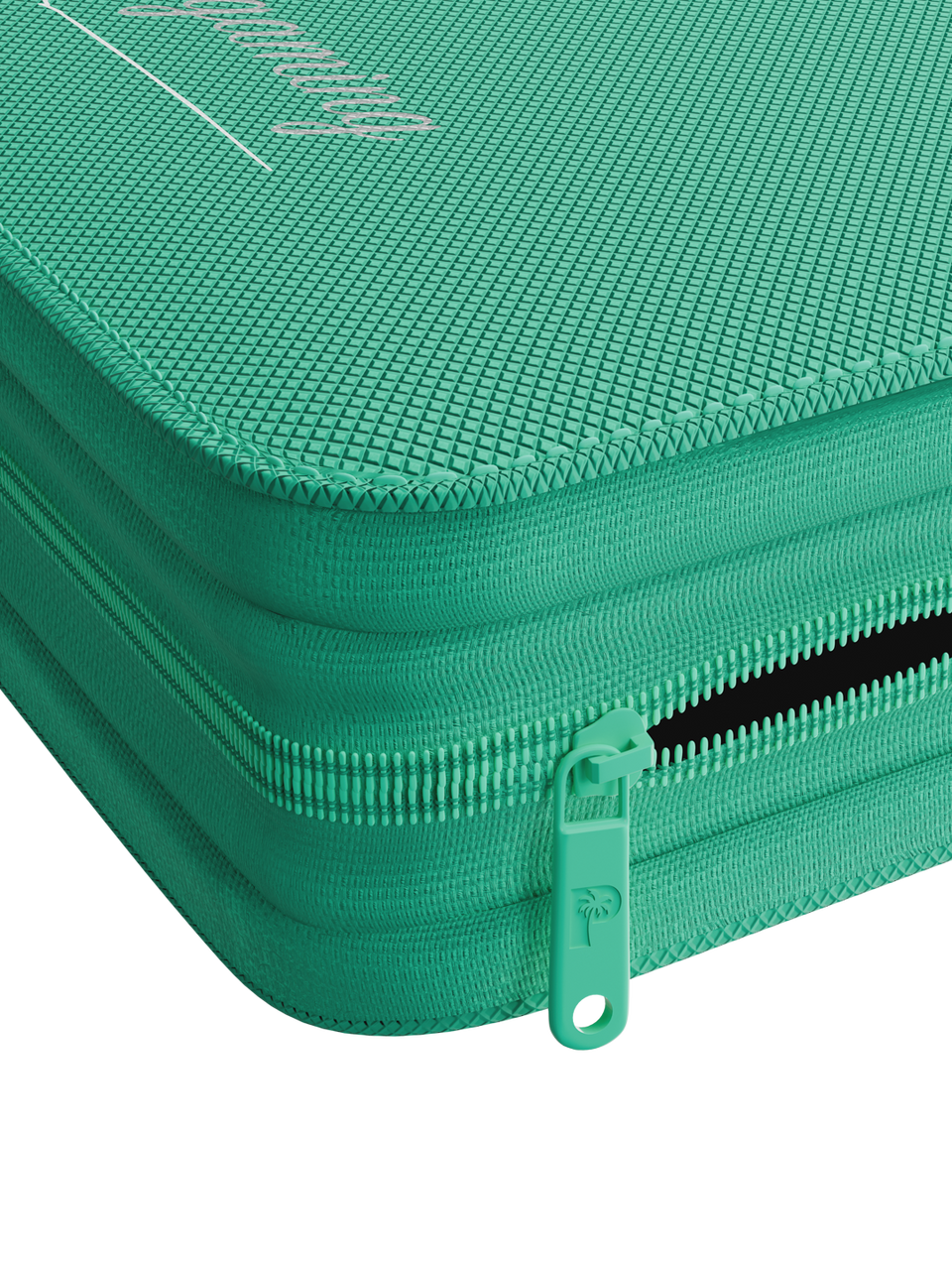 Palms Off Gaming | Collector's Series Top Loader Zip Binder - 4 Pocket - Turquoise