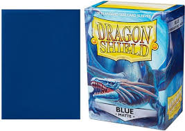 Dragon Shield: Sleeves – Matte – Blue