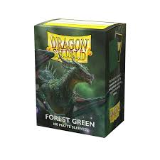 Dragon Shield: Sleeves – Matte – Forest Green