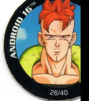 Android 16 - Dragon Ball Z Tazo 26/40 (Standard, Power N/A)