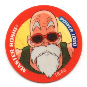 Master Roshi - Dragon Ball Z Tazo 16/40 (Standard, Power 1800)