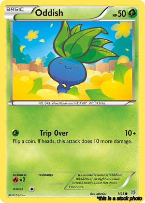 1/98 Oddish Common Normal