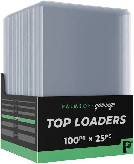 Palms Off Gaming | 100pt Top Loaders | 25pc