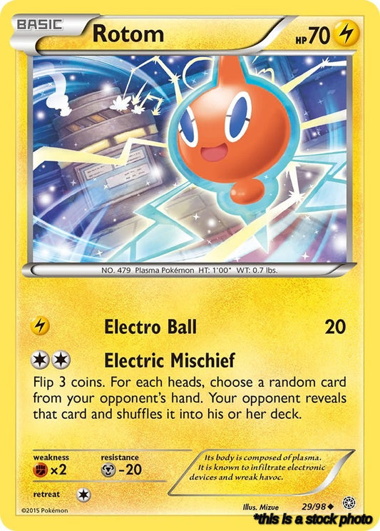 Normal Rotom [29/98 Near Mint ]