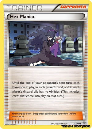 75/98 Hex Maniac Uncommon Normal