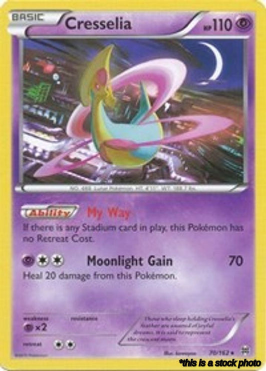 Rare Cresselia [70/162 Lightly Played ]