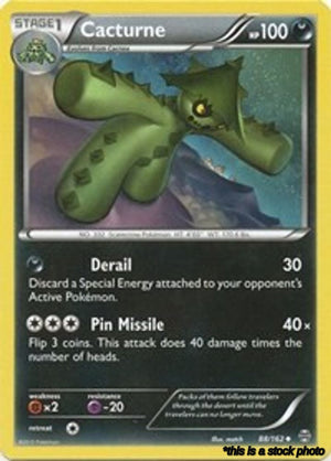 88/162 Cacturne Uncommon Normal