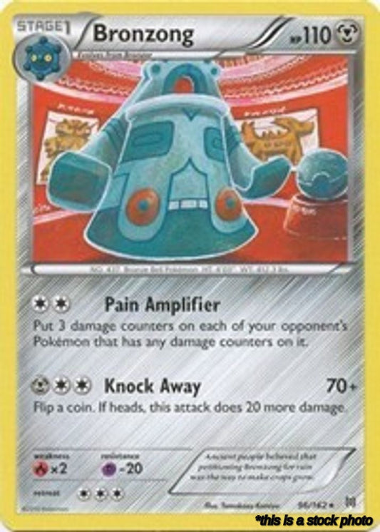Rare Bronzong [96/162 Moderately Played ]