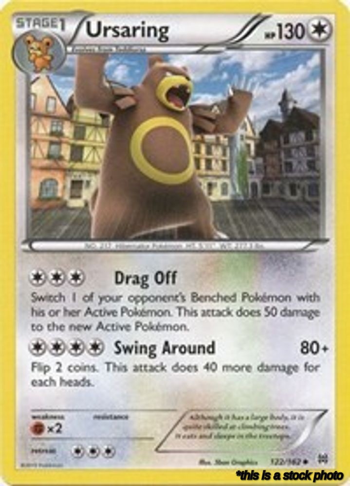 122/162 Ursaring Uncommon Normal