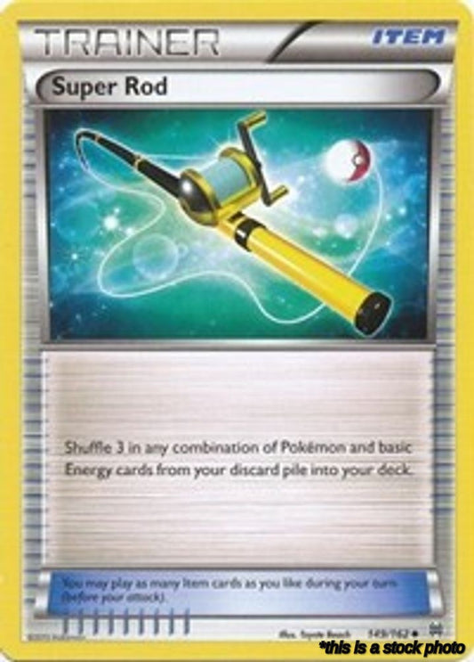 Normal Super Rod [149/162 Lightly Played ]