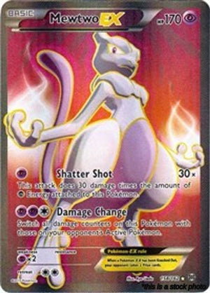 158/162 Mewtwo EX (158 Full Art) Ultra Rare Holofoil