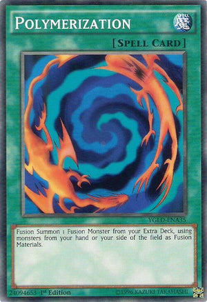 1st Edition Polymerization (A) [YGLD-ENA35 Near Mint] Common / Short Print