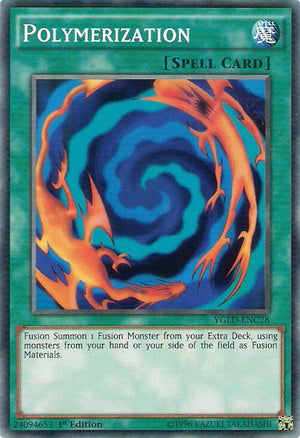 1st Edition Polymerization (C) [YGLD-ENC28 Near Mint] Common / Short Print