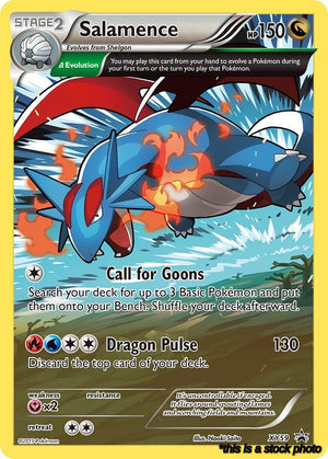 XY59 Salamence Promo Holofoil