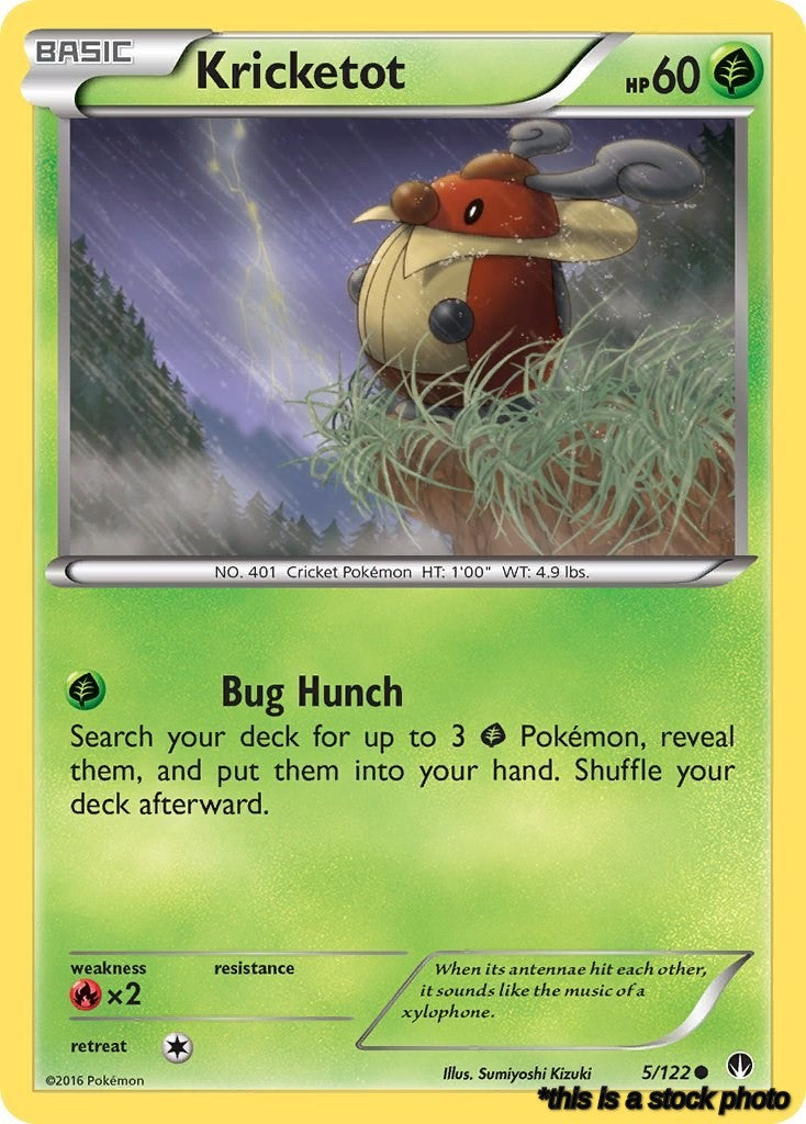Common Kricketot [5/122 Lightly Played ]