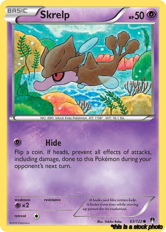 Normal Skrelp [63/122 Near Mint ]