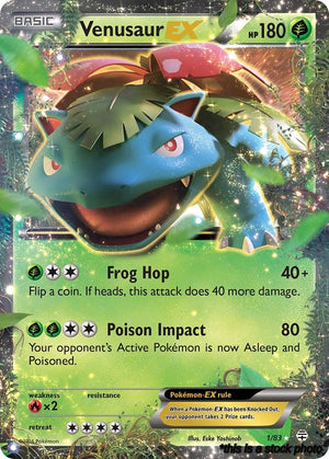 1/83 Venusaur EX Ultra Rare Holofoil