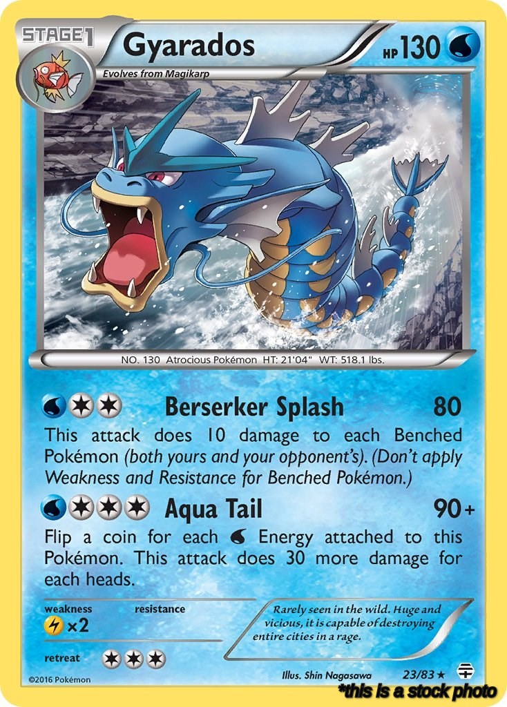 23/83 Gyarados Rare Normal