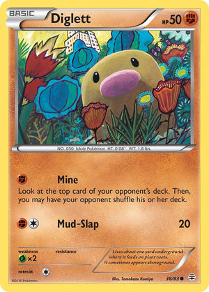 38/83 Diglett Common Normal
