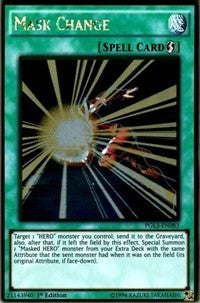 1st Edition Mask Change [PGL3-EN083 Moderately Played] Gold Rare