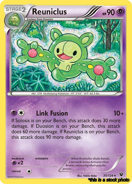 Rare Reuniclus [35/124 Lightly Played ]